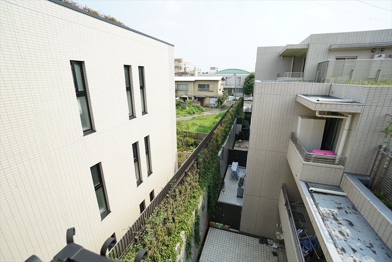 ブリックハウス等々力 本物件からの眺望です。周りに高層ビルがないですので日当たりもいいですよ！