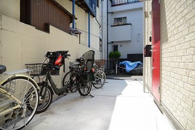 シェモア駒込 駐輪場はこちら！