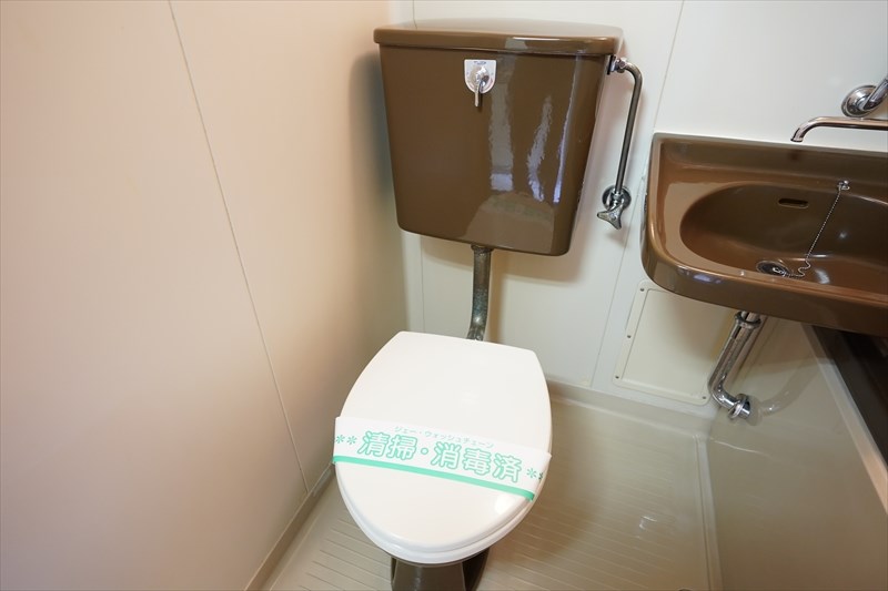 コートバリア トイレは３点ユニットタイプ