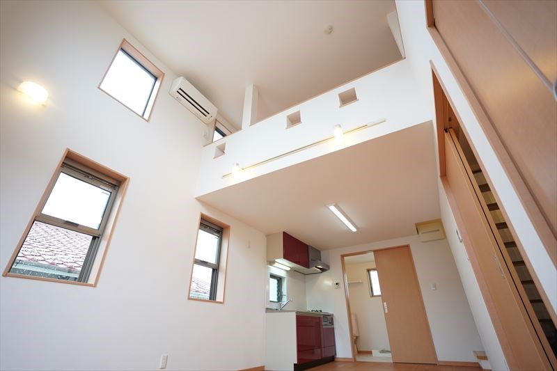 グランジュテ川崎 吹き抜けで気持ちのいい眺め。