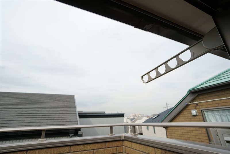 アマランタイン経堂 大きなバルコニーで外干しお任せください