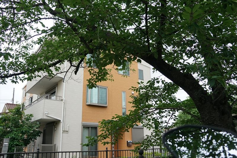 ストリングス新川崎 緑のある場所です！