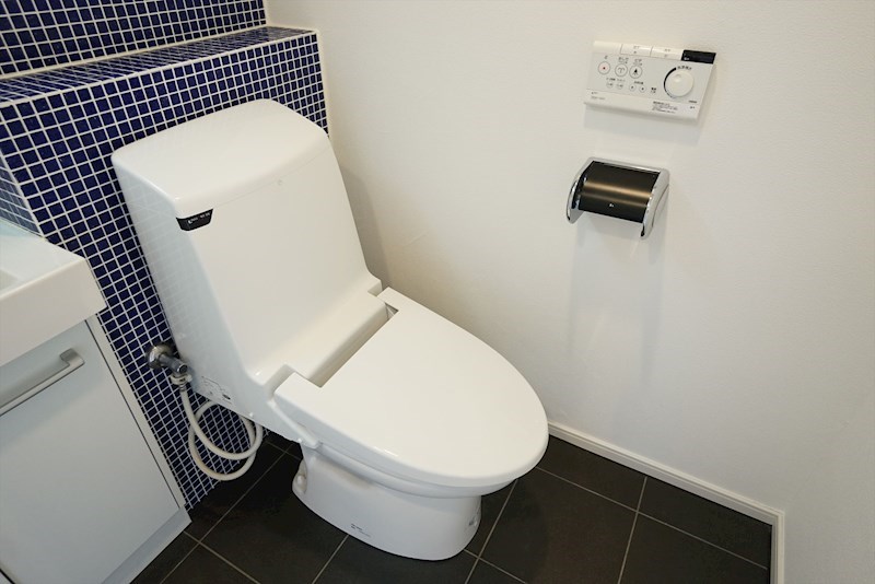 弦巻ハイツ ウォシュレット付きのトイレです