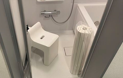 弦巻ハイツ 追炊き・浴室乾燥機付きバスルーム