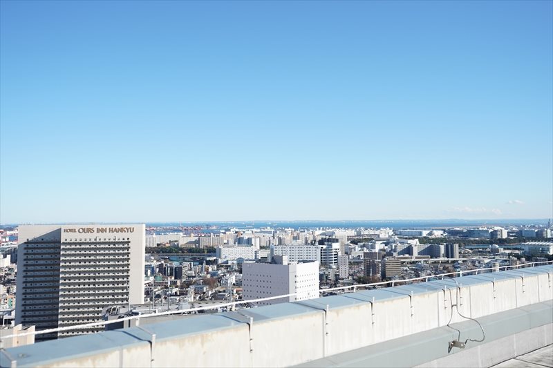 シティタワー大井町 屋上からの眺め　都内を一望って感じ！