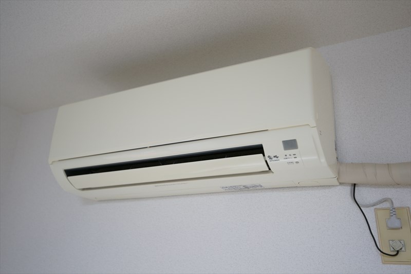 クレスト東が丘 エアコン完備です