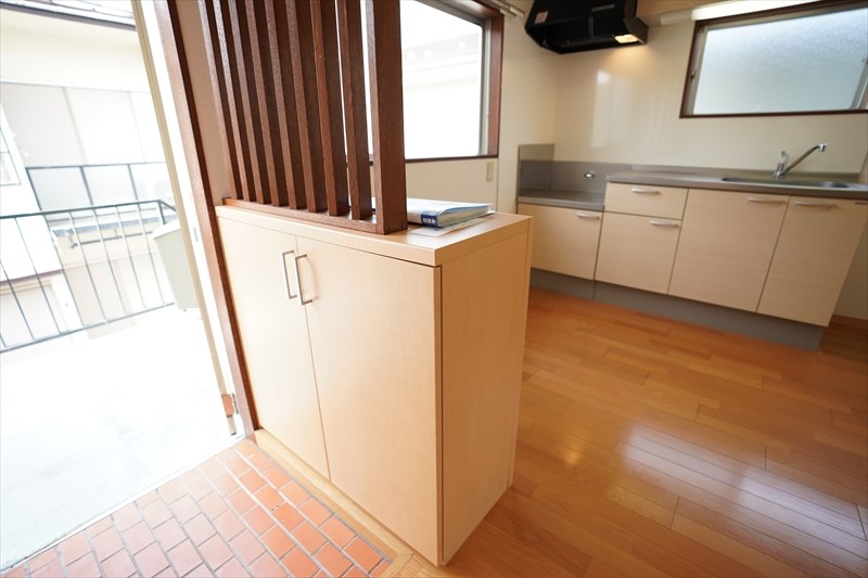 ハイム桜新町2号棟 下駄箱の収納力もあります