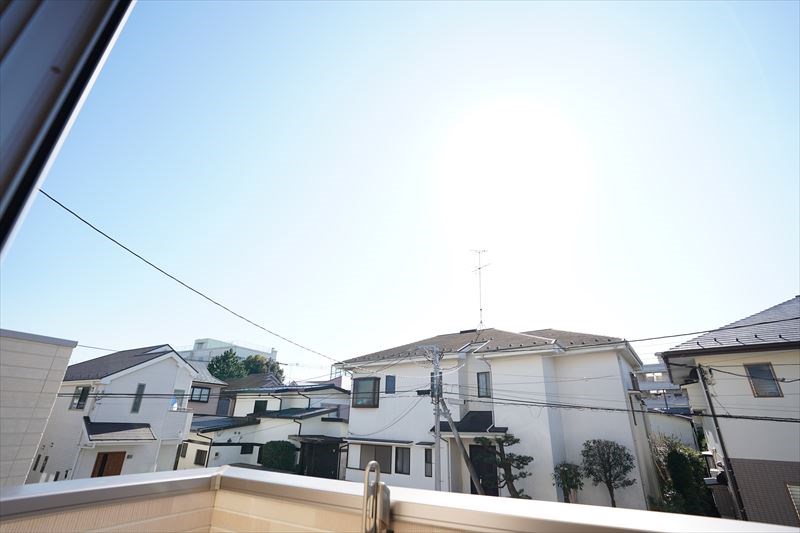 二俣川戸建て   バルコニーから空が広がります！