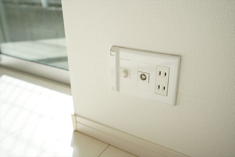 ティーズブルー フレッツ光の導入工事済み