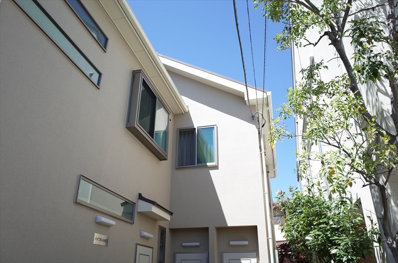 ハイツカメイ 外観から綺麗な住居