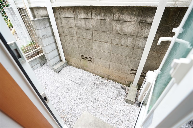 ガーデンテラス北沢 専有部分となっております！お手入れは入居者様にお願いしていますからね！