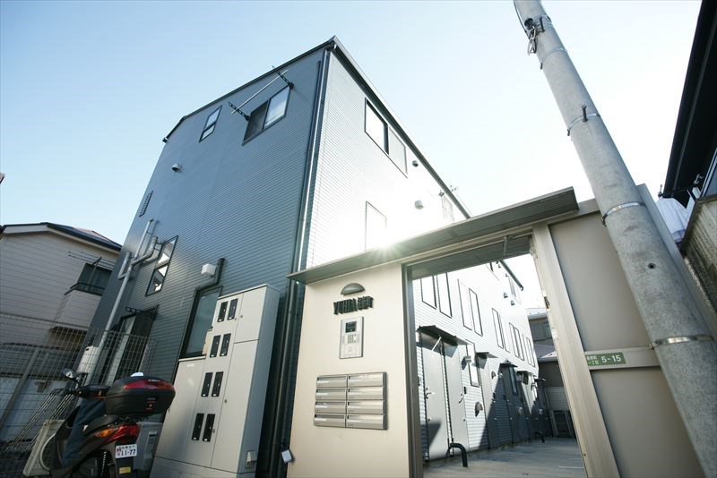オートロック付きのお建物！