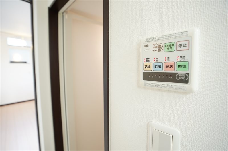 ユヒア桜新町 梅雨時期でも洗濯物が乾く！便利な浴室乾燥ついてます！