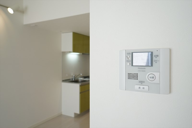 アマランタイン自由が丘 モニター付きのオートロック。