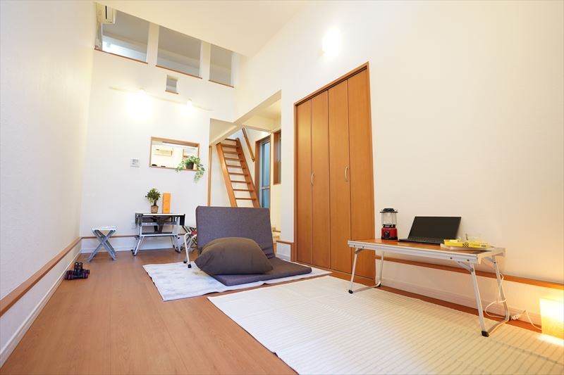 アベティーナ三軒茶屋 【モデルルーム】ドカーンと天井の高い開放感ある住空間